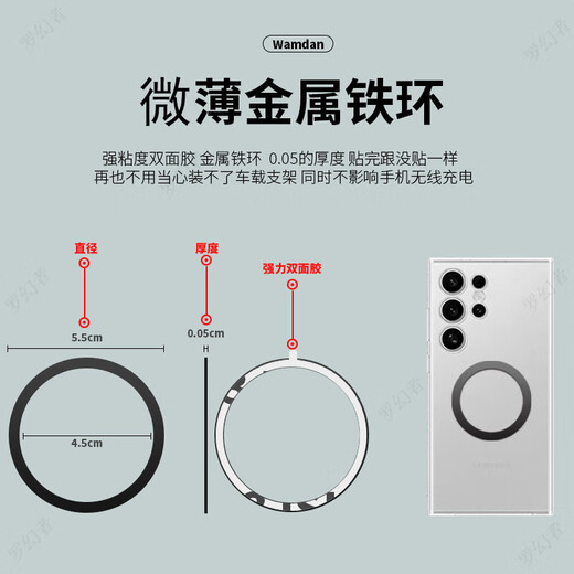 Luo Huanzhe (LHZHE) Didi e-driving special wrist mobile phone holder with arm holder cover driver's live broadcast equipment strap fixation artifact high-quality magnetic ring wrist and arm detachable model (four seasons model) with mobile phone to prevent the chain from falling off