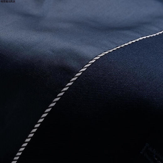 Woodpecker autumn and winter three-piece suit for men plus size plus size business professional formal suit wedding dress performance host clothing sky blue suit + pants L