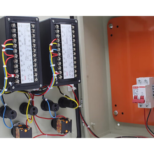 Water level indicator fire water tank pool controller alarm electronic input type liquid level dual-way type (one water tank and one pool)