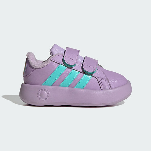 Adidas (adidas) children's shoes 25 winter girls baby Frozen joint GRAND velvet sports casual cloud shoes JR5630