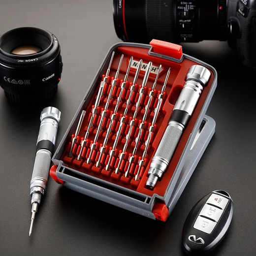 Nanqi 22-in-1 imported S2 steel screwdriver set 2026 Chinese red drone mobile phone computer repair tool 22-in-1 set S2 steel