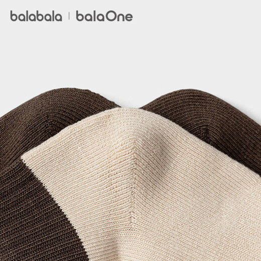 Bala BalaOne socks autumn and winter cotton socks for boys and girls, baby, older children and students, two pairs of bottoming packs 209425172206