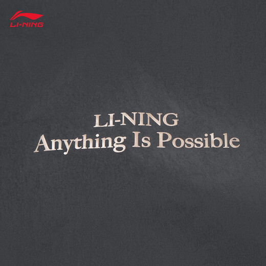 Li Ning plus velvet to keep warm丨Sports coat Barn style couple autumn and winter retro trend water-repellent loose lapel jacket black (335 styles)-1 M