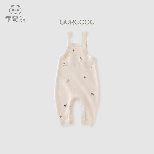Guiqi Bear baby knitted overalls for men and women for infants and young children winter warm woolen trousers for outer wear weightlifting pants for spring and autumn