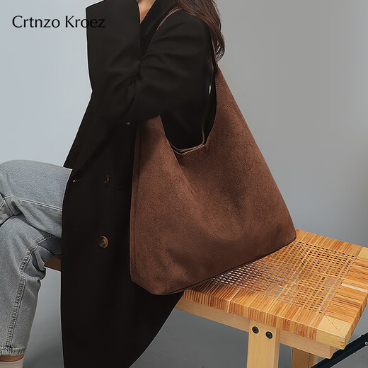 CRTNZO KROEZ light luxury bag women's bag 2025 new crossbody bag women's tote bag birthday anniversary gift practical coffee color - light luxury gift for girlfriend wife girl best friend birthday gift practical