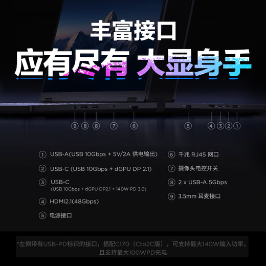 联想拯救者Y7000P笔记本电脑电竞游戏2025补贴20%满血5060独显高性能轻薄本大学生建模CAD设计绘图可选 14代I7-14650HX 32G内存 1T固态 RTX5060丨Y7000升级