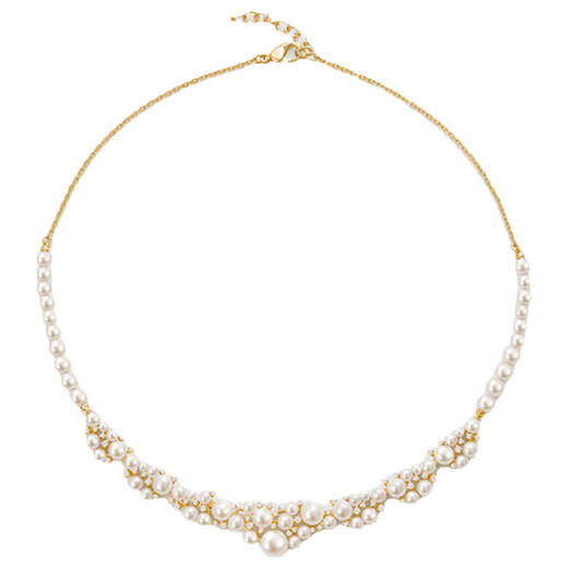 Amber Lollipop pearl necklace women's light luxury niche pendant clavicle chain anniversary birthday gift for girlfriend and wife