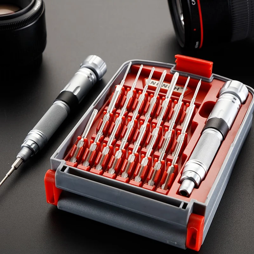 Nanqi 22-in-1 imported S2 steel screwdriver set 2026 Chinese red drone mobile phone computer repair tool 22-in-1 set S2 steel