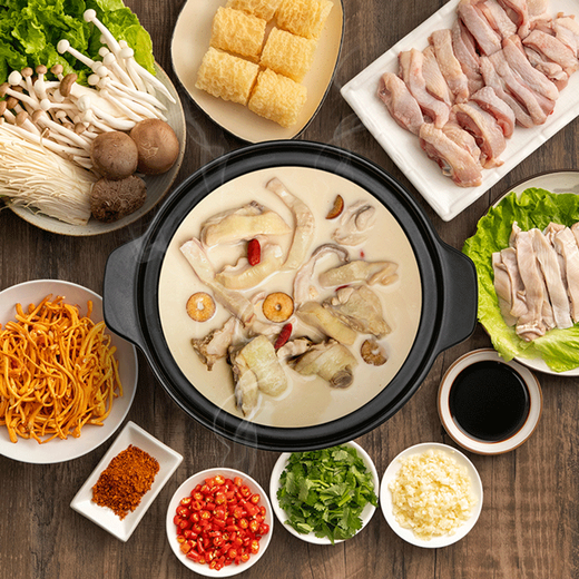良工坊胡椒猪肚鸡浓汤汤底复合调味料包火锅底料猪肚鸡汤料包调料底料 胡椒猪肚鸡浓汤汤底690g