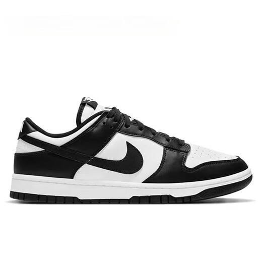 
Nike (NIKE) Dunk Low Retro Men and Women's Model Black and White Panda DD1391-100 Black and White Panda Women's Model_DD1503-101 39