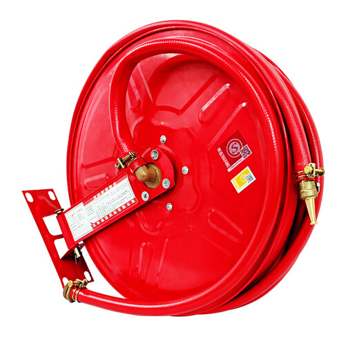 Fire hose reel self-rescue reel self-rescue floppy disk national standard 20 meters 25 meters 30 meters self-rescue household turntable equipment JPS1.0-19_30 meters reel (national standard 3C certification)