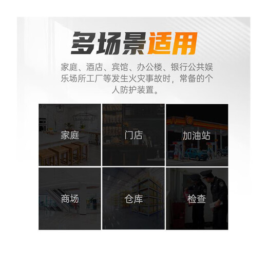 Fireproof clothing cloak fire blanket fire blanket high temperature resistant insulation clothing thickened high-rise fire escape equipment household (children's version) thickened silicone cloak 1.1m*1.3m