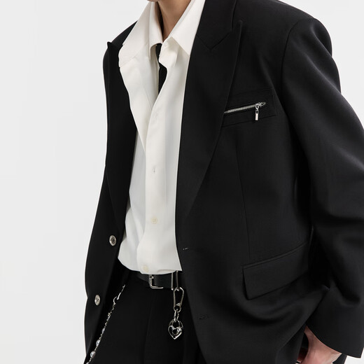 Earl Joel 2025 neuer lässiger Blazer Herren High-End-Zugwolle losen Anzug Engagement Business Anzug dünn