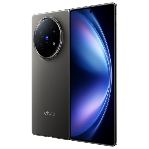 Vivo X Fold5 new mobile phone 6000mAh battery Zeiss super telephoto AI folding screen mobile phone titanium 12GB+256GB