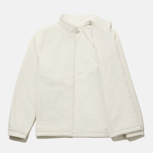 Descente Neutrale Sportjacke 25 neue leichte doppelschichtige doppelseitige und doppelseitige Wolle Lose Version Sport Jacke Ivory White XL 105 abnehmen und abnehmen