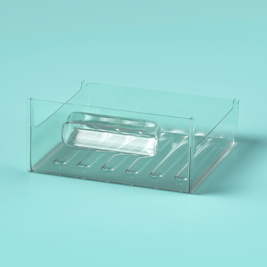 Youfantu refrigerator drawer universal refrigeration freezer drawer accessories storage fruit and vegetable box shelf flat shelf suitable for Konka Xiaomi freezer door drawer