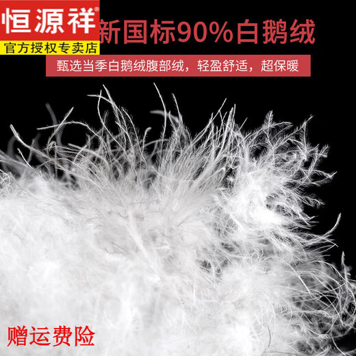 Hengyuanxiang Mom Down Pants Women's Outerwear Straight Mom Winter Thick Loose High Waist Warm Middle-aged and Elderly Goose Down Cotton Pants New National Standard White Goose Down - Full Pants Filling - Black XL 115-130 Jin Jin equals 0.5 kg