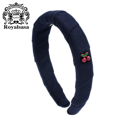 Royal sasa royal salsa small cherry headband wide-brimmed pressed hair headband hairpin daily outing makeup versatile hair accessories headdress for women