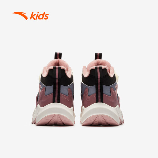 Anta children's snow boots for girls and boys, two cotton shoes, girls' winter warm plus velvet sports shoes, winter shoes, cotton boots A22546904
