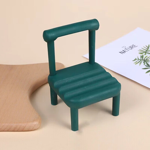[JD.com Exclusive for Newcomers] Desktop Storage Rack Creative Small Chair Mobile Phone Stand Desktop Cartoon Small Stool Random Color-2 PCs No Specifications