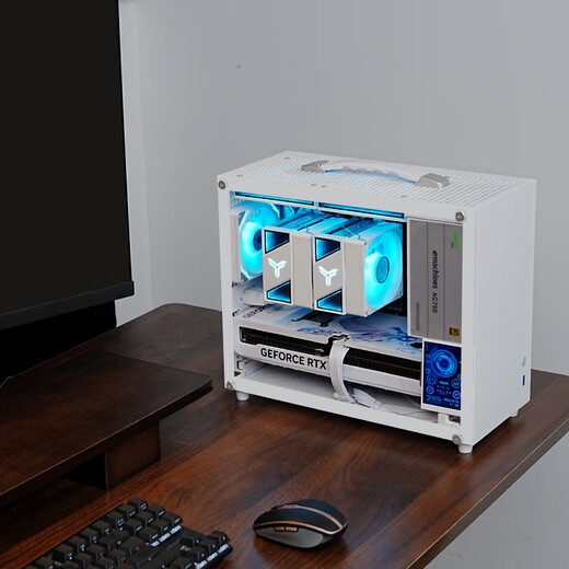 ASUS AMD R5 5600/RTX5060/5050/RX7650GRE/9060XT/6500XT/5700X mini ITX desktop assembled computer host e-sports game machine configuration 10丨5700X丨RTX5060