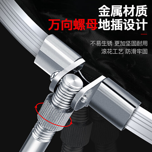 Competitive fish guard thickened nylon line quick-drying anti-hanging fish black pit wild fishing special fishing guard fishing net bag fishing gear 33cm 2m double circle fish guard + bag + needle blocker + hook remover