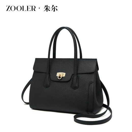 Sac de zoler sac féminin Light Luxury Brand 2025 Nouveaux sacs féminins à la mode haut de gamme Sacs de bobine de vache de vache haut de gamme Sacs pour femmes [noir] très haut de gamme