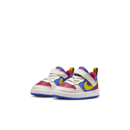 NIKE Cool Pineapple Baby Low-top Flat Sneakers Velcro Winter Boys and Girls NIKE COURT IM2183