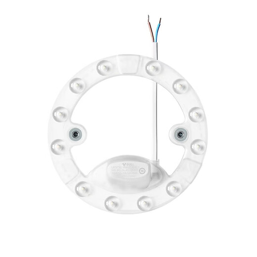Bull (BULL) LED ceiling lamp retrofit lamp bulb light bar replacement lamp panel light source MD-E012A-AS 12W round 6500K