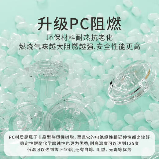 DEATKN children's anti-shock socket protective cover baby baby plug socket safety plug plug plate switch power supply protection 12-pack transparent rotation lock