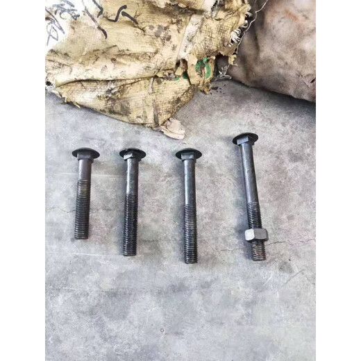 Vibrating screen screw hook mine screen bolt accessories mine vibrating screen accessories hook foot screen screw M12*140200 set