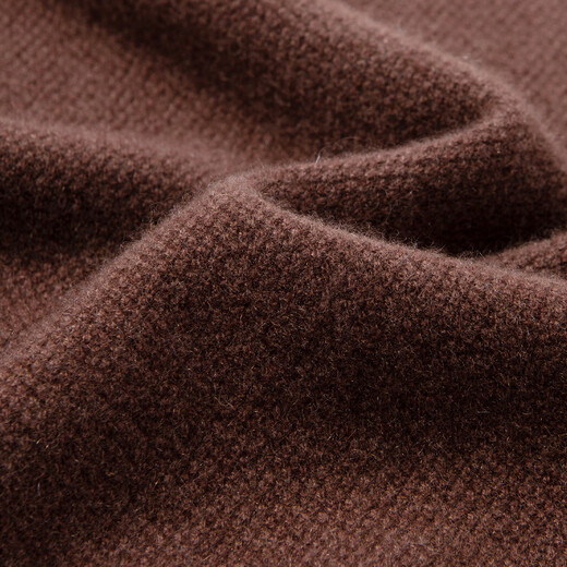 Hodo Light luxury 100% pure cashmere high-end autumn and winter warm lapel cashmere sweater, skin-friendly and soft knitted sweater