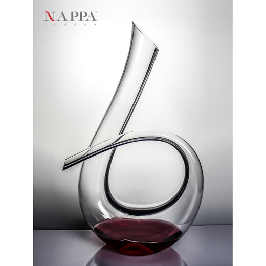 NAPPA Napa crystal filter decanter clever hand-carved creative European red wine quick decanter set 6-character decanter