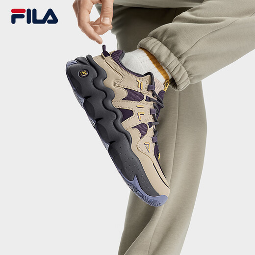 FILA Panini Men's Shoes Sports Shoes 2025 Autumn New Basketball Shoes Casual Shoes Bread Daddy Shoes