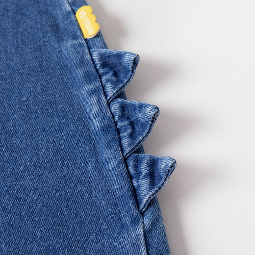 Dudujia children's girls autumn baby overalls spring and autumn children's pants casual pants boys' trousers children's clothing autumn pink 90 cm