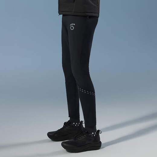 Macondo original single product丨Outdoor running quick-drying pants 2nd generation front piece wind-resistant and warm back piece quick-drying cold-proof back pocket 25 new black female M