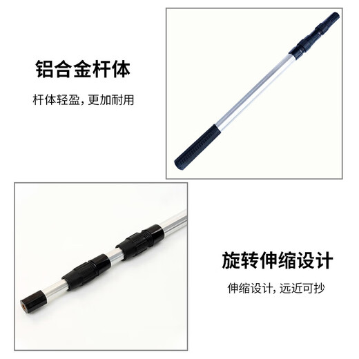 Kaooseen full set of folding fishing nets, thickened stainless steel, retractable fishing nets, fishing net pockets for fishing gear