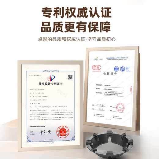 Suitable for boss gas stoves, fire gathering windshield, gas stove energy-saving ring, stove top, household anti-slip bracket, milk pot holder, 5-claw universal model, 1 pack - double anti-slip