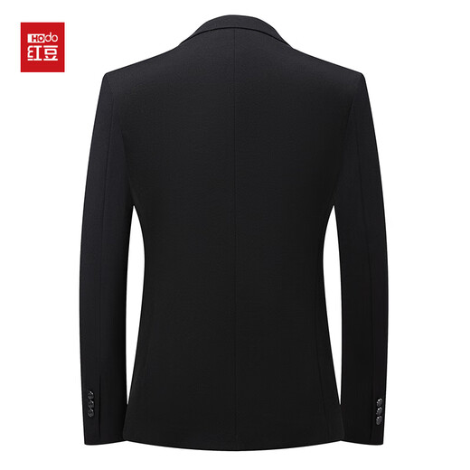 Hongdou Autumn and Winter Business Casual Wool Suit Down Suit Warm Down Jacket Thickened Jacket 2025 New Black M 170