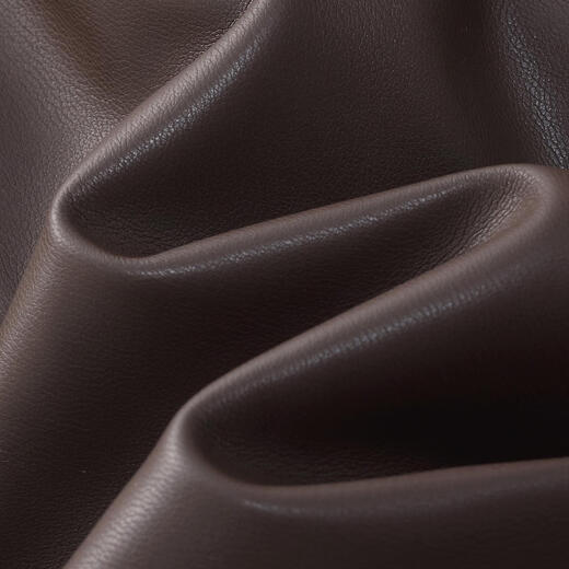 Gloria PU leather shorts for women 2025 new autumn and winter popular wear high waist pants for small people 1ECC1A450 90Y dark brown S