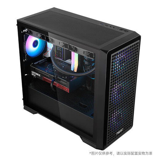 Colorful AMD gaming computer host Ryzen R7 5700X/RTX5060Ti 4060Ti graphics card e-sports live broadcast ai computing rendering DIY assembly computer complete machine with six R7 5700X+16G+RTX5060Ti