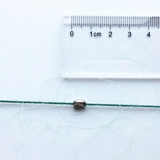 Huaiyu 1.5-3 meters strong wire mesh three-layer net fishing net fishing net sticky fishing net three-layer fishing net fish net 1.5 meters 3.5 fingers 100 meters white silk three-layer net