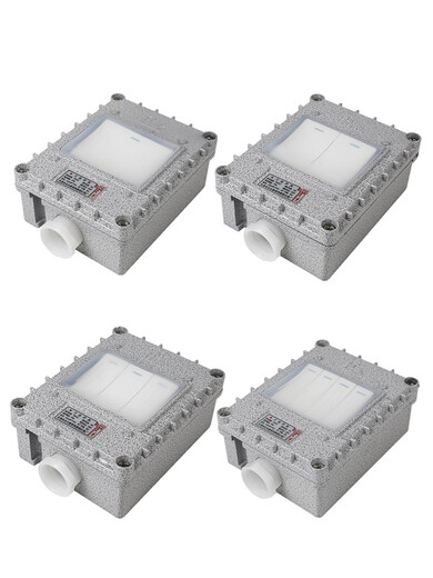 Type 86 explosion-proof lighting switch wall mounted 10A/16A single and double control spark-free 5-hole socket plug and drain waterproof 5-hole 10A