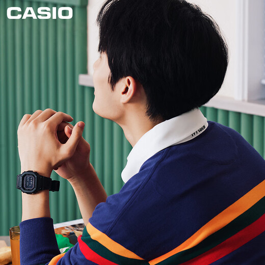 Casio (CASIO) Men's Watch G-SHOCK Outdoor Sports Classic Japanese and Korean Watch Solar Small Square GW-B5600BC-1B Solar Bluetooth