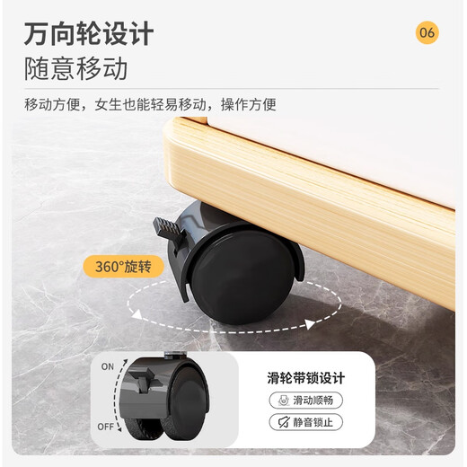 Moai file cabinet office cabinet mobile side cabinet with lock office cabinet storage cabinet drawer cabinet under the table low cabinet storage cabinet one door two compartments North American black walnut color 100*34*59