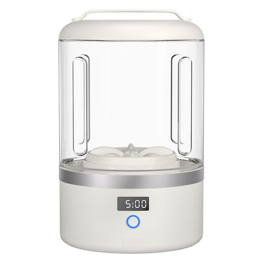 Chongmiao convenient sterilization fully automatic washing and drying integrated wireless mini small sock washing special artifact rechargeable installation-free plug-in 1.5L fully automatic laundry cup - underwear washing machine 3600mah - automatic timer