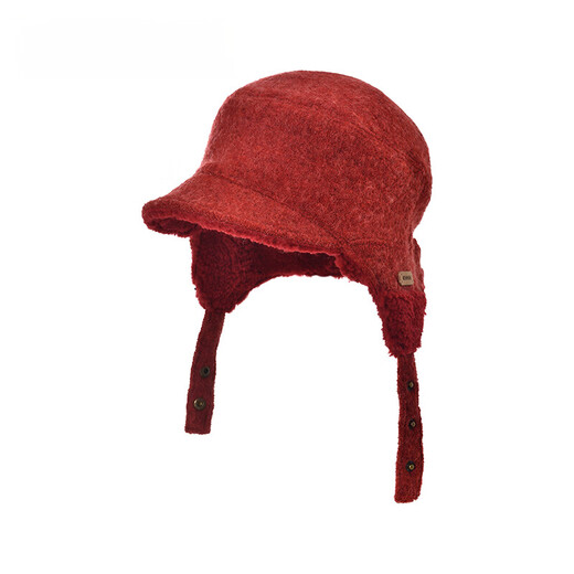 Kenmont thickened polar fleece New Year plush ear protection hat for women with windproof and cold protection large head circumference Northeast Lei Feng hat km-5263