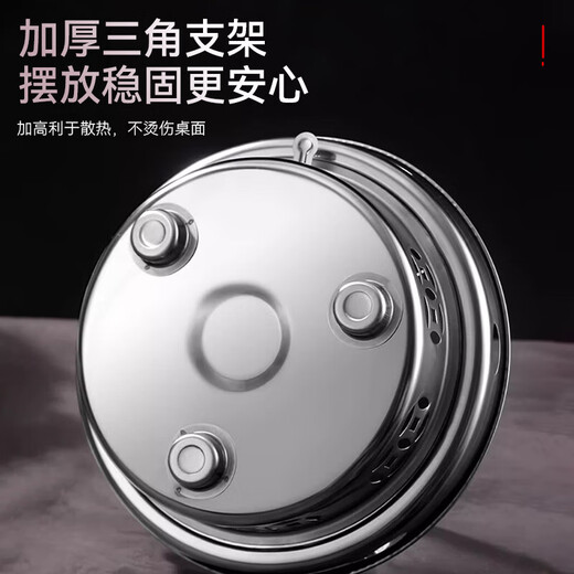 Dry pot pot alcohol stove household small hot pot special stove stove new commercial stainless steel pot base 26cm dry pot (with lid) + solid wax + alcohol stove 22cm