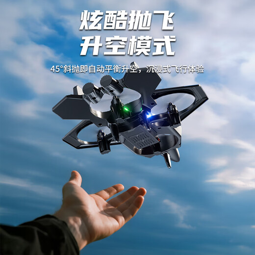 LOPOM drone non DJI anti-collision télécommande enfant mousse hélicoptère combattant jouet garçon cadeau d'anniversaire