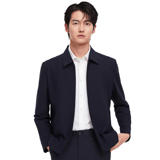 Jiumuwang men's jacket autumn and winter skin-friendly breathable lapel business executive jacket for young and middle-aged men